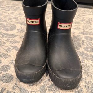 Hunter Kids Classic Black Rain Boots